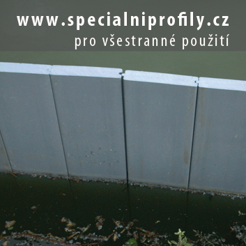 speciln profily TRIMAX® vhodn pro vodohospode, www.specialniprofily.cz, KRAFT Servis s.r.o. 